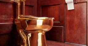 Thief guilty of stealing solid gold loo worth £4.8m from palace | UK | News | Express.co.uk Flushed out! Thief guilty of... 