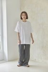 [투인]Wave Pants Charcoal [W CONCEPT]