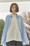 [투인]Rootlet Shirt Sky Blue [W CONCEPT]
