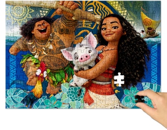 텐바이텐 10X10 : [Disney] 디즈니 모아나 직소퍼즐(빅100피스/D102)_(1345020)