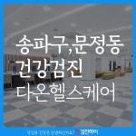 송파구, 문정동 건강검진 다온헬스케어 예약은 검진하이 : 제휴병원소식