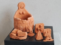 가족 테라코타 만들기 (테라코타란 이탈리아어로 구운 흙이란 뜻) : 헤이리예술마을 가족 테라코타 만들기   (테라코타란  이탈리아어로 구운... 