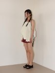 [온스카][체인 포함] DOT 3-WAY BAG_WHITE [W CONCEPT]