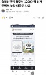 충북선관위 1200여명 선거인명부 누락 대국민 사과 - 인스티즈(instiz) 일상 카테고리 충북선관위 1200여명 선거인명부 누락 대국민 사과