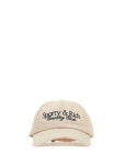 스포티 앤 리치(SPORTY & RICH) 로고자수 코튼 볼캡 AC831CR CREAMNAVY | jentestore