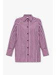 가니(GANNI) 스트라이프 패턴 코튼 셔츠 F7972 6475-534 | jentestore