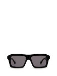 보테가 베네타(BOTTEGA VENETA) 로고 템플 스퀘어 선글라스 BV1213S 001 | jentestore