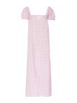 가니(GANNI) 레이스 오프워크 스퀘어넥 원피스 F7809 545 | jentestore