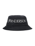 JW 앤더슨(JW ANDERSON) 바이컬러 로고 자수 버킷햇 23AAC0175FA0214#999 | jentestore