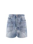 발렌시아가(BALENCIAGA) 로우컷 워싱 데님 스커트 750959TDW14 3341 | jentestore