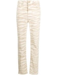 가니(GANNI) SWIGY 지브라 데님 팬츠 J1279 531 | jentestore