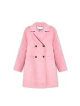 가니(GANNI) 울 블랜드 더블 코트 F8507 6496-787 | jentestore