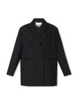 가니(GANNI) 스트라이프 싱글 블레이저 F8233 6474-099 | jentestore