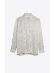 생로랑(SAINT LAURENT) 스트라이프 실크 셔츠 774827Y3I879019 | jentestore