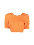 가니(GANNI) 시어링 이펙트 크롭 티셔츠 F7708 860 | jentestore 가니(GANNI) 시어링 이펙트 크롭 티셔츠 F7708  860 | jentestore