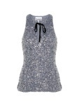 가니(GANNI) 시퀸 장식 슬리브리스 탑 F9654 552 | jentestore 가니(GANNI) 시퀸 장식 슬리브리스 탑 F9654  552 | jentestore