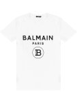 발망(BALMAIN) 로고 레터링 티셔츠 VH1EF000 B029-GAB | jentestore