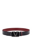 발렌티노(VALENTINO) V 로고 리버시블 레더 벨트 5Y2T0T46YYF 00B | jentestore