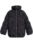 가니(GANNI) 퀼팅 하이넥 패딩 F9545 099 | jentestore