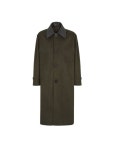 펜디(FENDI) 레더 카라 울 알파카 코트 FF0795ASC0 F0GZ4 | jentestore