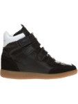이자벨마랑(ISABEL MARANT) BILSY 웨지 레더 스니커즈 BK0037 00M007S-BLACK | jentestore