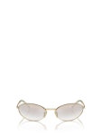 프라다(PRADA) 로고 템플 캣아이 선글라스 PR A59S 14N7H1 | jentestore