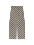 버버리(BURBERRY) 드로스트링 체크 패턴 코튼 팬츠 8103501 C1849-HUSK IP CHECK | jentestore