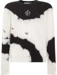 오프화이트(Off-White) 크레이지 타이다이 로고 울 니트 OMHE102F21KNI00284108410 | jentestore