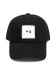 와이쓰리(Y-3) 스퀘어 로고 패치 블랙 코튼캡 HF2143.308 BLACK | jentestore