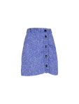 가니(GANNI) 자카드 러플 플리츠 텍스처드 스커트 F6886 731 | jentestore