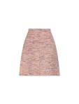 가니(GANNI) 스티치 디테일 리사이클 울 스커트 F7021 6472-428 | jentestore