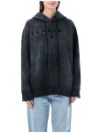 MM6 메종 마르지엘라(MM6 Maison Margiela) 타이다이 로고 프린팅 후드 22PS62GU0070S25409#967 | jentestore