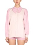 가니(GANNI) 러플 카라 셔츠 J1047_428 | jentestore