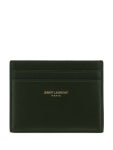 생로랑(SAINT LAURENT) 로고 레더 카드 지갑 3707791JB0J 3131 | jentestore