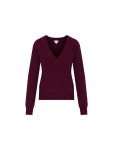 보테가 베네타(BOTTEGA VENETA) 캐시미어 블랜드 브이넥 니트탑 715962.V2E80 2148 | jentestore