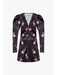 가니(GANNI) 플로럴 프린팅 크링클 새틴 원피스 F7648 6490-099 | jentestore