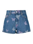 가니(GANNI) 버터플라이 자수 데님 쇼츠 J1182_630 | jentestore