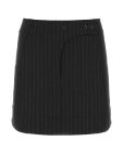 가니(GANNI) 핀스트라이프 미니 스커트 F7633 099 | jentestore