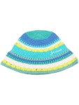 가니(GANNI) 로고자수 크로셰 버킷햇 A4712 803 | jentestore