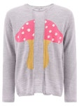 꼼데가르송 셔츠(COMME des GARCONS SHIRT) 머쉬룸 자카드 니트탑 FK-N003-S231 LIGHT GREY | jentestore