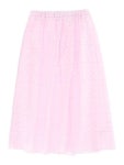 가니(GANNI) 코튼 밴딩 미디 스커트 F7807 545 | jentestore