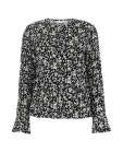 가니(GANNI) 올오버 플로럴 블라우스 F7622 099 | jentestore