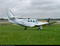 G-UILT | Cessna T303 Crusader | Avro Aircraft | Leo Allan | JetPhotos