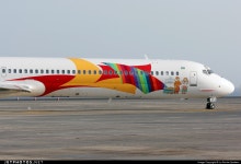 UR-WRE | McDonnell Douglas MD-82 | Windrose Airlines | La Roche Spotters | JetPhotos