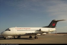 C-GKCR | Fokker F28-1000 Fellowship | Canadian Regional Airlines | Richard Barsby | JetPhotos