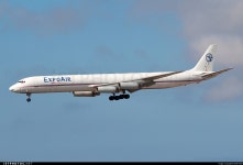 4R-EXJ | Douglas DC-8-63(CF) | Expo Air | Jonathan Mifsud | JetPhotos