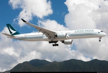 B-LXM | Airbus A350-1041 | Cathay Pacific Airways | Tommy Yeung | JetPhotos