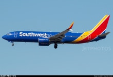 N8503A | Boeing 737-8H4 | Southwest Airlines | Alejandro Hndez | JetPhotos