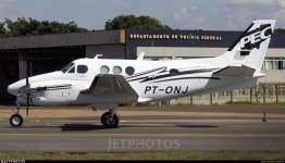 PT-ONJ | Beechcraft C90A King Air | PEC Taxi Aereo | Delta Fox | JetPhotos