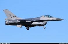 J-003 | General Dynamics F-16AM Fighting Falcon | Netherlands - Royal Air Force | BaszB | JetPhotos